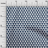 Onuone pamučna svilena tkanina geometrijska blok Ispis tkanina sa dvorištem široko