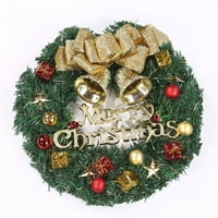 Anna božićna stabla vijenac Vrata viseći Garlandski zidni ukras Xmas Decor