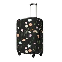 Poklopac kofera za prtljagu, cvjetni umjetnički uzorci Elastični zaštitnik kofera za pranje, velike