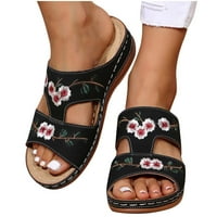 Aufmer sandale na prodaju ljetne dame modne kline pete za vez za vezne sandale za žene ženske cipele