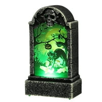 Noć vještica nadgrobni spomenik kostim rekvizit LED svjetlosni lubanji nadgrobni spomenik Halloween