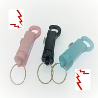 Šokantni električni šok Novelty Snap Clip Keychain Hook Brank Joke Poklon igračaka