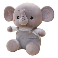 QucoQPE Dječje igračke Pokloni plišane igračke ROMPERS Baby Elephant Punjena igračka simulacija lutka