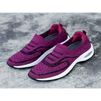 Ritualay Slip na tenisice za žene Udobne cipele za hodanje Nosilice Atletska tekuća cipele Purple 5