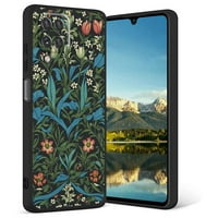Floral-art-nouveau-tulip-telefon za Samsung Galaxy A za žene Muškarci Pokloni, mekani silikonski stil