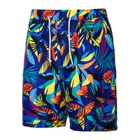 Fragarn Muške hlače Muška modna kuća za odmor Havajski stil labavi Ležerne prilike Capris Plaže Kratke