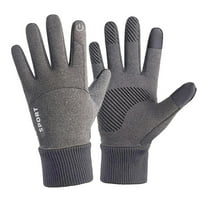 Yubnlvae rukavice rukavice zime sa kopčom Jahanje ženske muške i rukavice plus baršun toplo n na kliznim