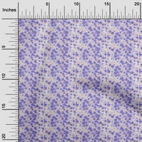 Onuone pamučni dres srednje plave tkanine cvjetni pleteni odjeću prekrivaju tkaninu za ispis tkanine