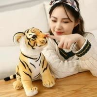 Tiger Godina plišana igračka, plišane tigra punjene životinje, novogodišnji suvenirni tigrasti jastuk,
