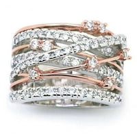 Prstenovi cirkonski prstenovi Ženski pokloni Nakit Djevojke Prstenje vjenčanih prstenova Obećavaju prsten,