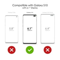 Razlikovanje Clear Shootfofofofoff Hybrid futrola za Samsung Galaxy S - TPU branik akrilni zaštitni