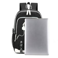 Backpack Bzdaisy sa USB punjenjem i 15 '' Zaštita od laptopa - Stitch Tema uzorka za djecu Teen
