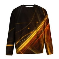HFYIHGF 3D TESTS mješavina za muške dječake modni smiješni grafički pulover duksevi na vrhu Streetwear