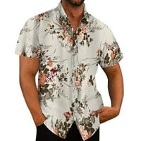 Muška modna bluza Vrh patrioty stil Print Hawaii Summer Košulja Turizam Kuća za odmor Muška tiska Majica
