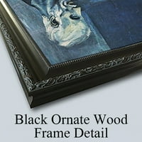 August Wilhelm Julius Black Ornate Wood Framed Double Matted Museum Art Print pod nazivom - Heyday od