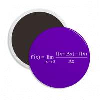 Aproksimacija matematičke izraze formule Izraženi okrugli ceroks frižider magnet zadržava ukrašavanje