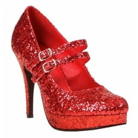 Jane G cipele za kostimu za odrasle crvene - veličine 5