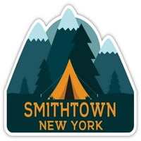 Smithtown New York Suvenir Magnet Magnet Camping TENT dizajn