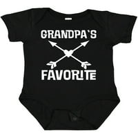 Inktastična djed Favorite Grandchild Poklon Baby Boy ili Baby Girl Bodysuit