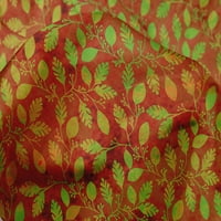 Onuone svilena tabby smeđa tkanina batik haljina materijala materijala od tiskane tkanine uz dvorište