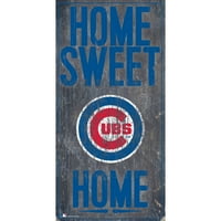 Chicago Cubs 6 '' 12 '' Početna stranica Sweet Home Home