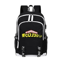 Dejavyou Deku Moj heroj Academia Ruksak Anime Bookbag sa USB punjenjem Port Laptop Daypack školska torba