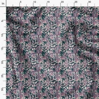 SOIMOI cvjetni print, svila tkanina, dekor šivaće tkanine uz dvorište široko, ukrasna tkanina za majice