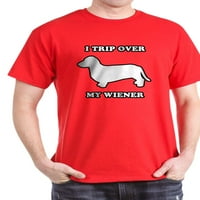 Cafepress - Putovanje preko mog Wiener tamne majice - pamučna majica