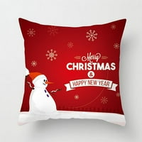 Bacanje jastuk navlake za dnevni boravak Dekor Božićni jastuk zagrljaj jastuk kafe posteljina na kauč