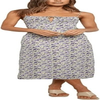HHEI_K Ženski dugi rukav vrhovi ženskih velikog gornjeg okrugla vrata labava i udobna majica dugih rukava