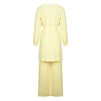 Duge spavaćice za žene Tenk Sleepwear Dress Casual Loose Pajama Haljina salon maxi noćna haljina bijela