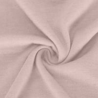 Bluze okruglih vrata za žene Duljine rukavi Modna žena Okrugli izrez izdubljeni majica dugih rukava