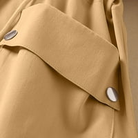 Modni ženski topli FAUS kaput kardigan zimski čvrsti dugi rukav gornji odjeća Hot6SL4884323