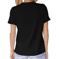 Glonme Dame Vintage Casual majice Elegantni poslovni vrhovi Retro uredska tučka košulja bluza