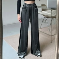 NSENDM ženske kratke hlače Plus veličina Žene casual šorc strukske džepove Uklonjene džepove Comfy elastične
