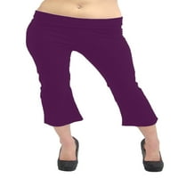 Leesechin kratke hlače za žensko čišćenje trendy čipka plus veličine konopske kratke hlače joga sportske