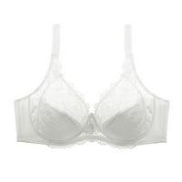 Žene plus Veličina Sportski grud Full Figura Camisole WireFree Sports Bras, Bespretrična udobna podstavljena