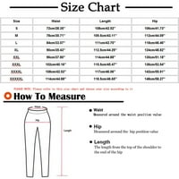Elastične rastezljive mršave hlače za žensko odobrenje pod gumb Print pantalona