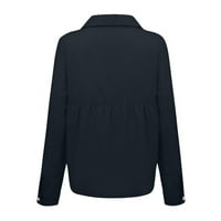 Hesxuno ženski vrhovi i bluze Žene Ležerne prilike za ispis kratkih rukava O-izrez labavi majica bluza