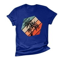 B91XZ majice za muškarce Muški ljetni odmor Turizam Plaža Modni trend Leisure 3D Digitalni tisak Majica