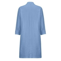 Ahgly Company u zatvorenom pravokutniku nebesko plava haljina Plavi prostirke, 5 '7'