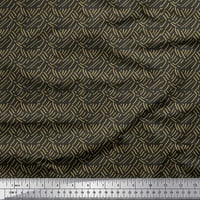 Soimoi siva Rayon tkanina četkica sažetak apstraktna ispis tkanina od dvorišta široka