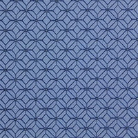 Dizajnerske tkanine K0210A u. Široko plava i svijetlo plava geometrijska mala dijamanta presvlaka tkanina