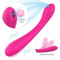 Sisa vibratora za žene, klitoris G-Spot Stimulirajući vibraciju sisa uzorci magnetsko punjenje punjivo