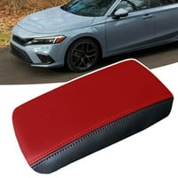 Za Honda Civic Limuzina automobila Armrest Bo Microfiber kožna crvena ploča