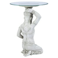 Dizajn Toscano Tajlandski teppanom prekrasan je staklo -Prokivan azijski stol za dekor