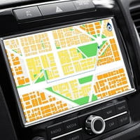 Set 8 Zaštitni ekran za navigacijsku ekranu za auto stakla za Peugeot GT -