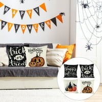 Halloween tema sa jastučnice za jastuk za kreativni ispis za dom