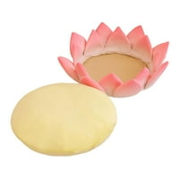 Lotus cvjetni oblik jastuka sjedeći jastuk za ležaljku za ležaljku slatka za bedroo