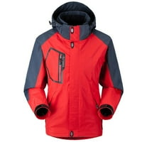 Muška jakna Vodootporna Velvet Ski vanjski sportski džep kaput za planinarke